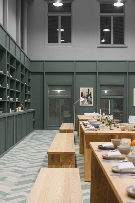 kantoor-office-retail-restaurant-food-green-wood-tiles-hout-tegelpatroon